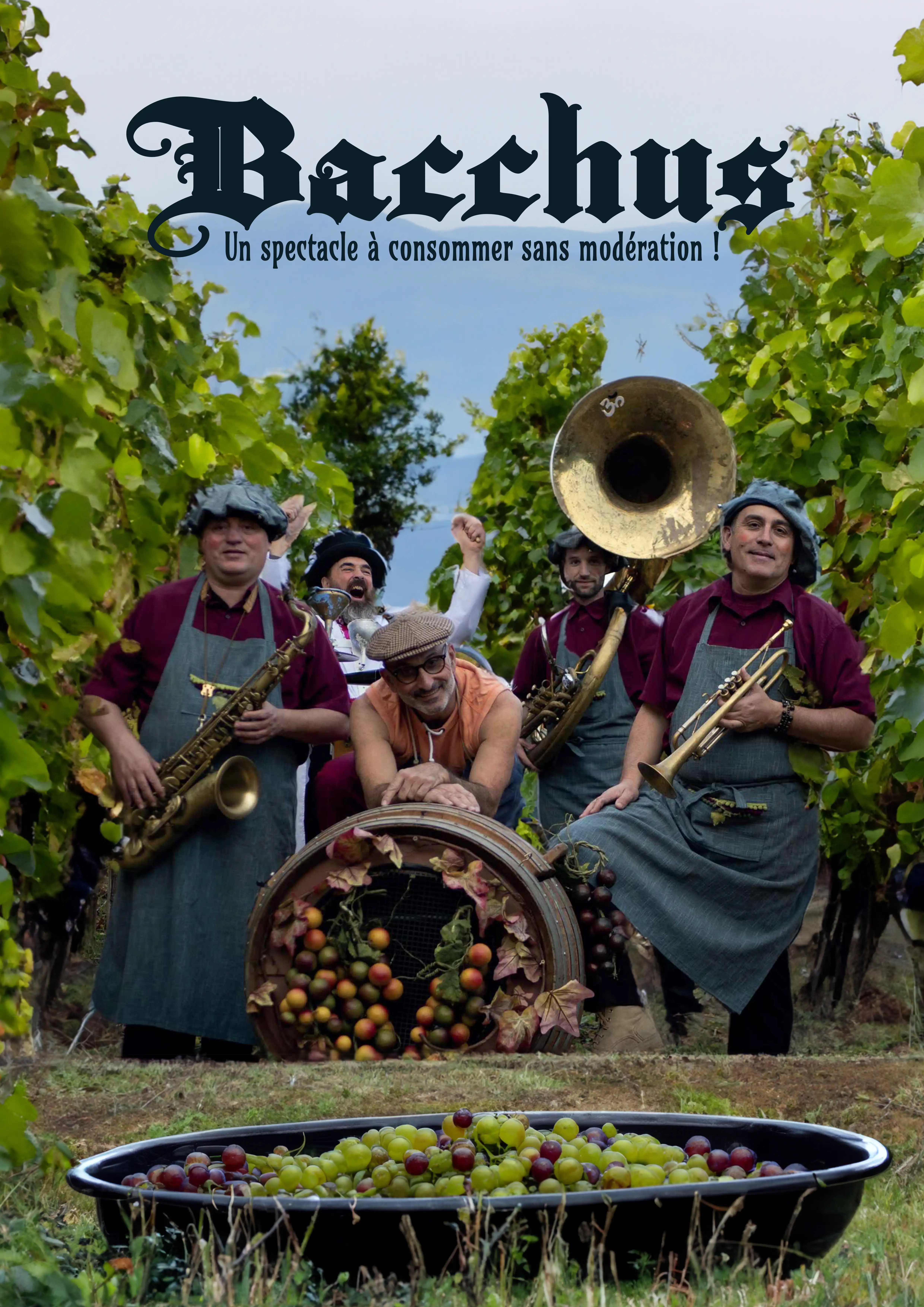 Claude Gérard Production présente Les animations enfants bacchus