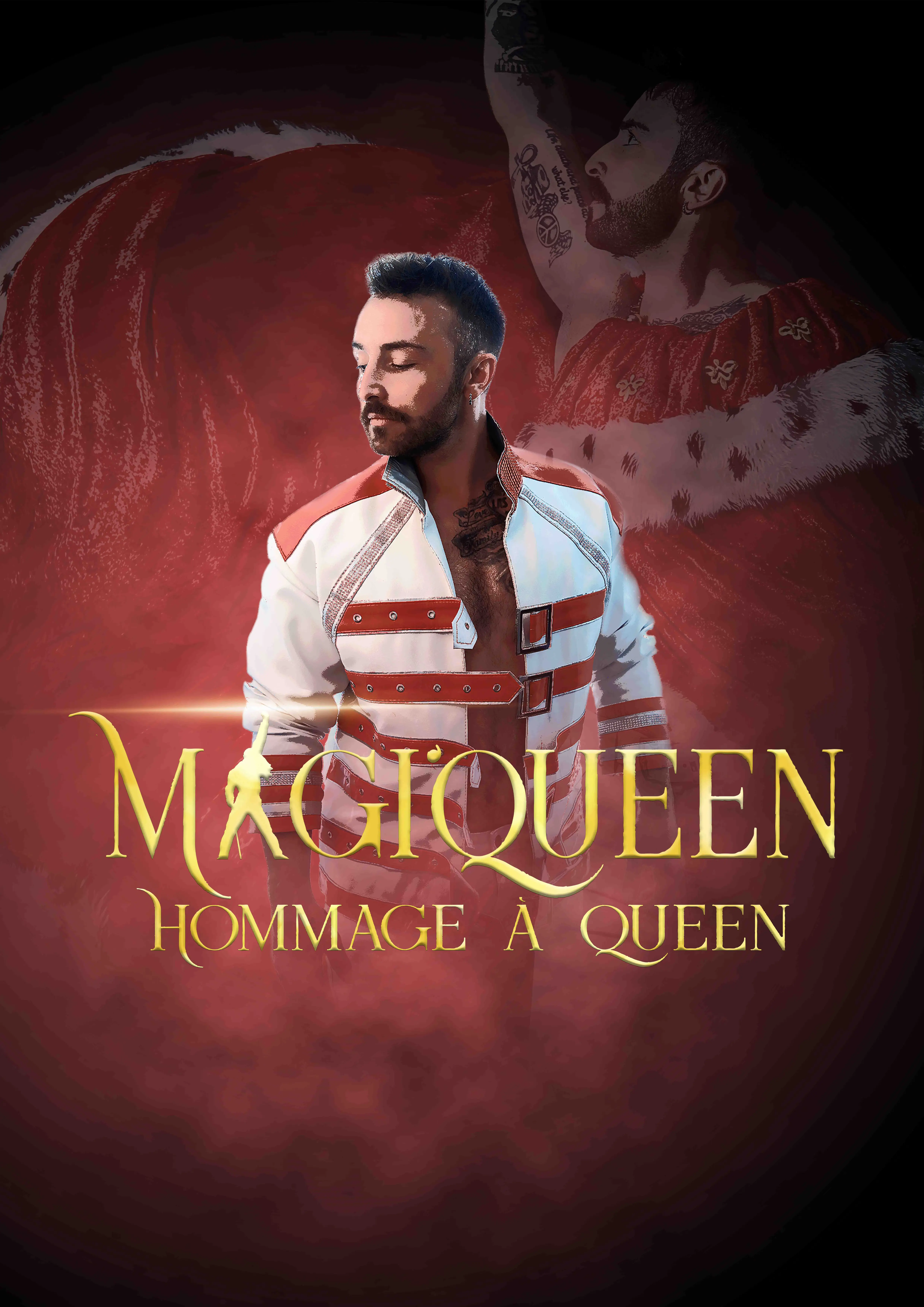 Claude Gérard Production présente hommage queen magiqueen 