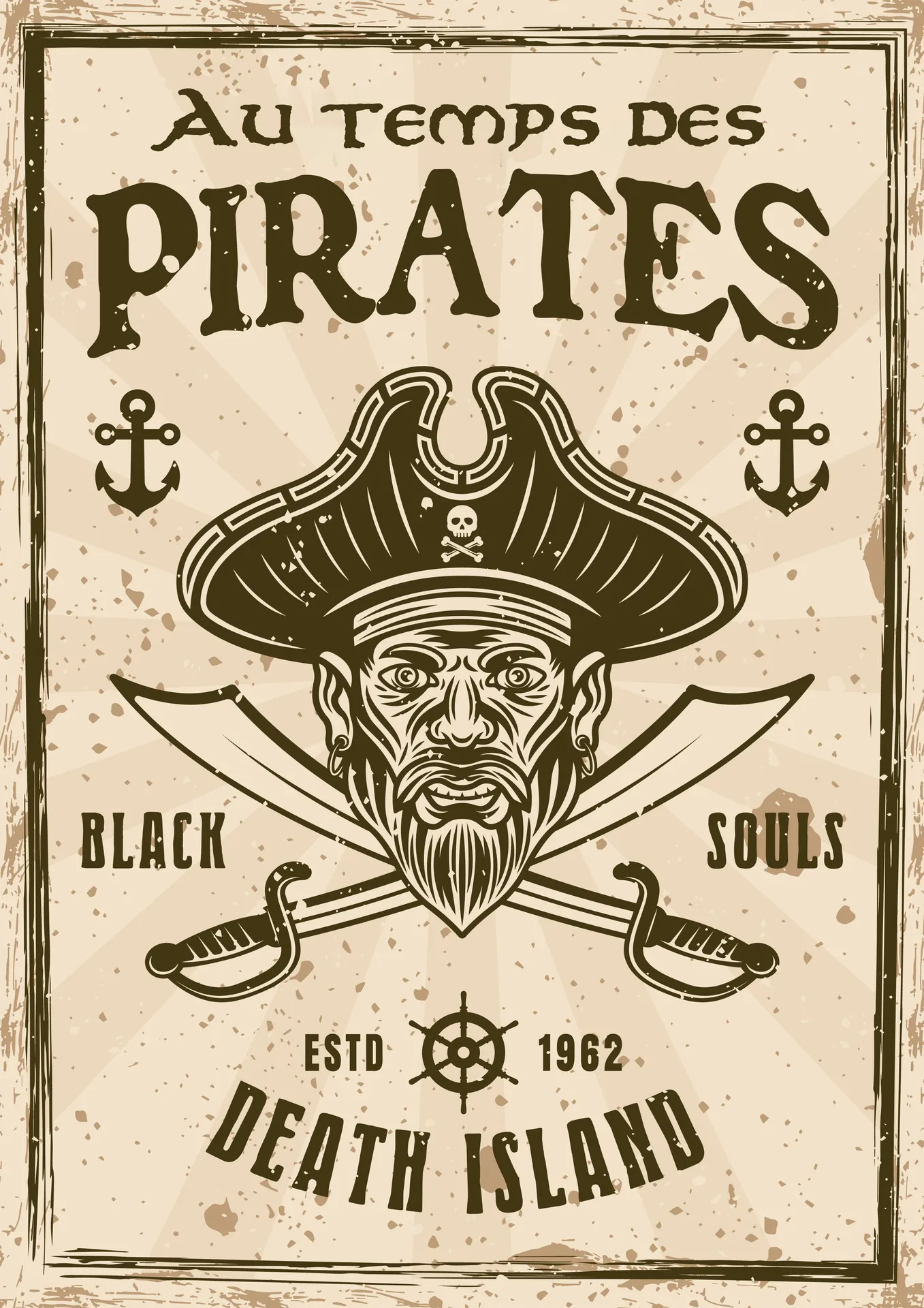 Affiche du spectacle Le temps des Pirates