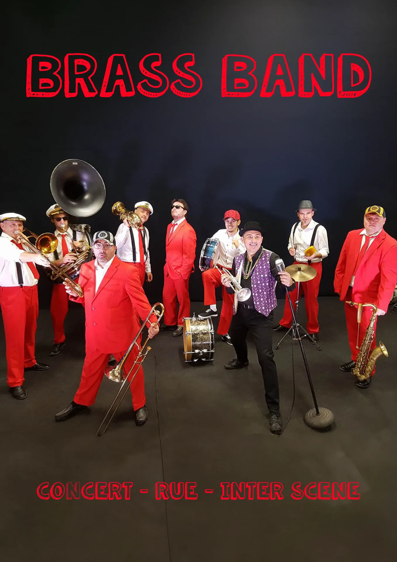 brass band animation musicale rue
