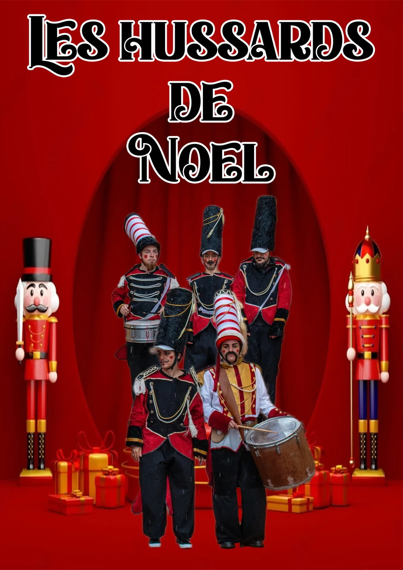 animation hussards de noel