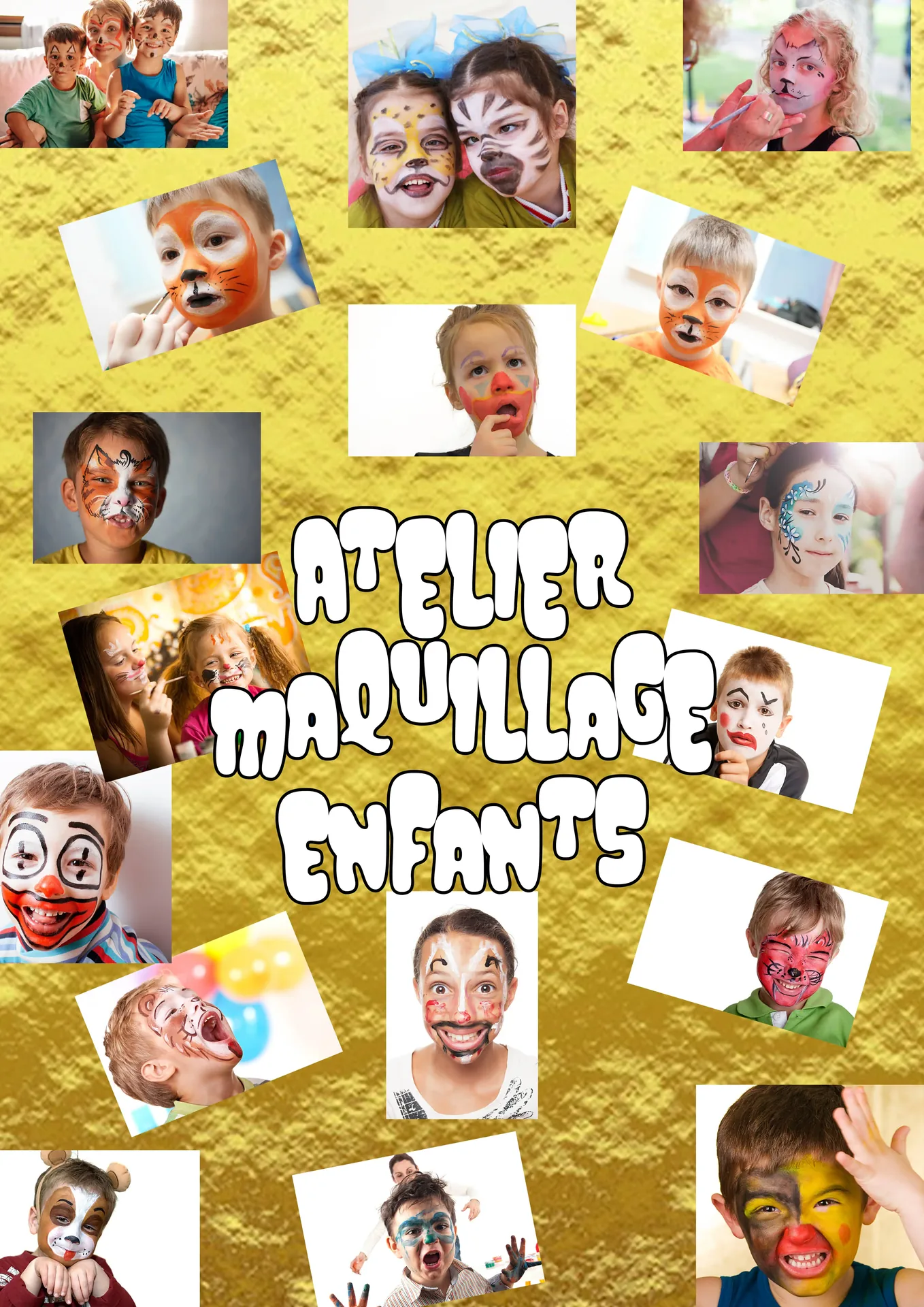 Affiche du spectacle Maquillages