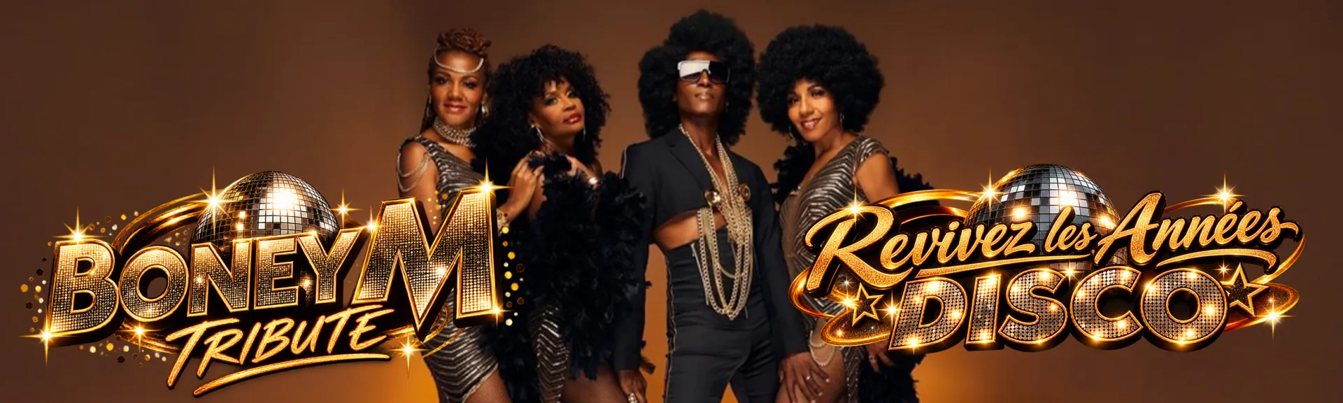 Boney M Tribute – spectacle avec Claude Gérard Production