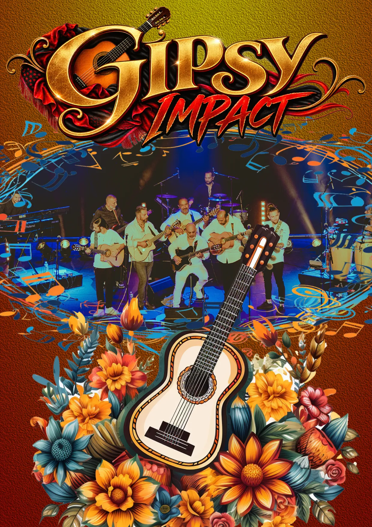 Affiche du spectacle Gipsy Impact