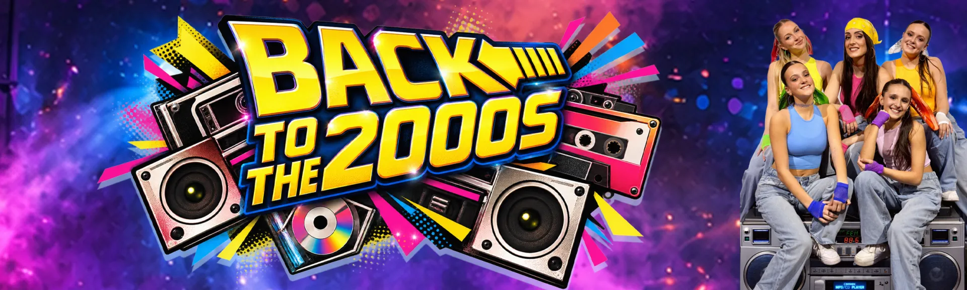 Back to the 2000s – spectacle avec Claude Gérard Production