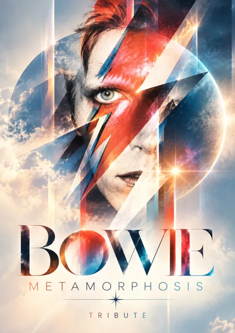 Affiche du spectacle Bowie Metamorphosis, hommage à David Bowie