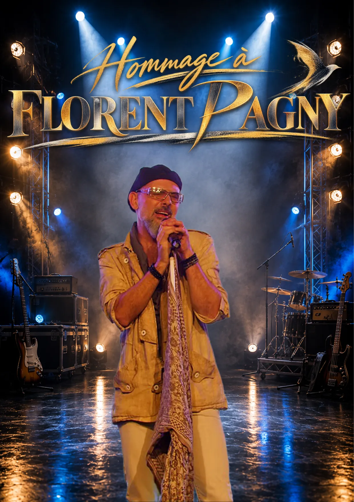 Hommage à Florent Pagny – Claude Gérard Production
