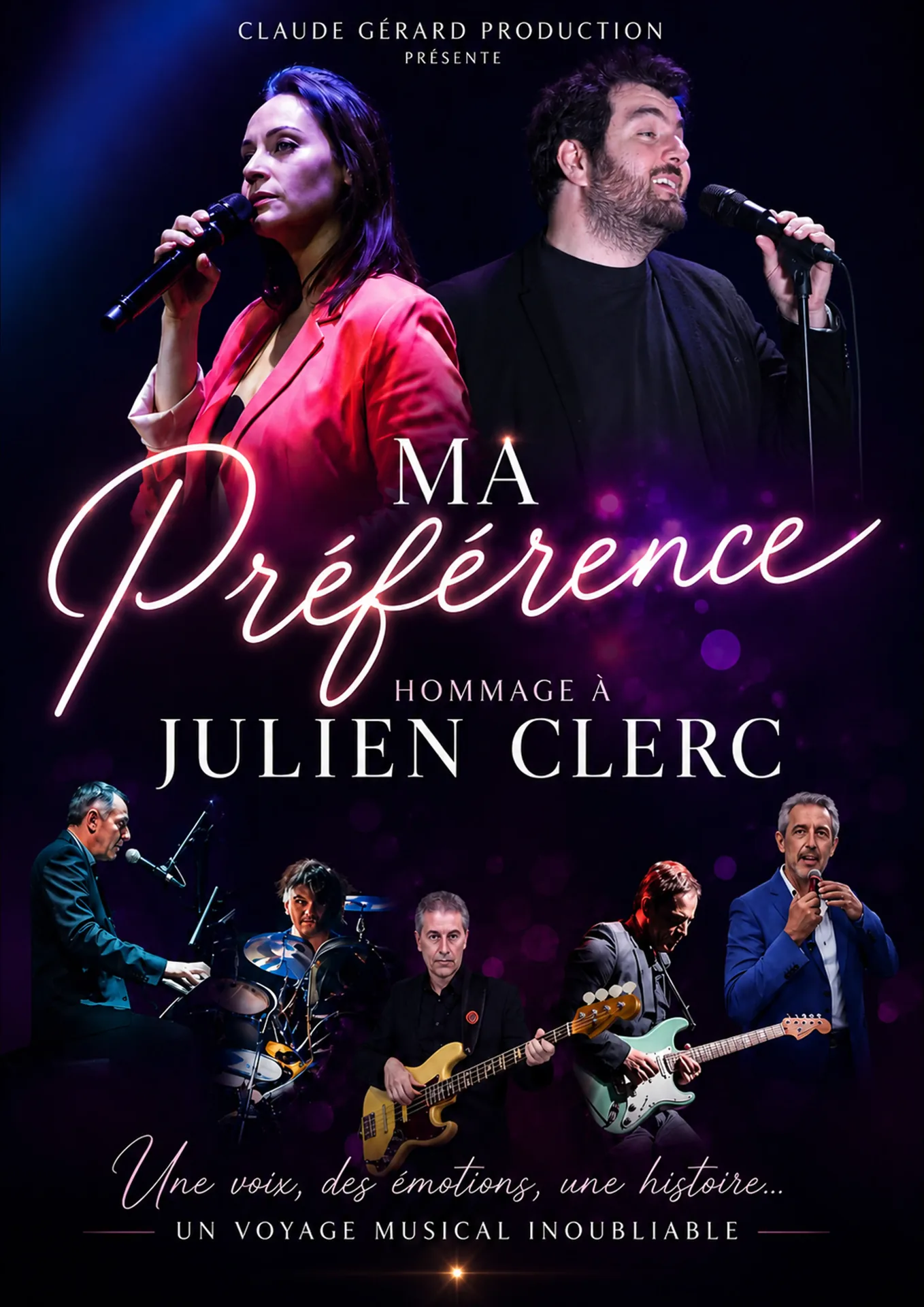  hommage à Julien Clerc – Claude Gérard Production