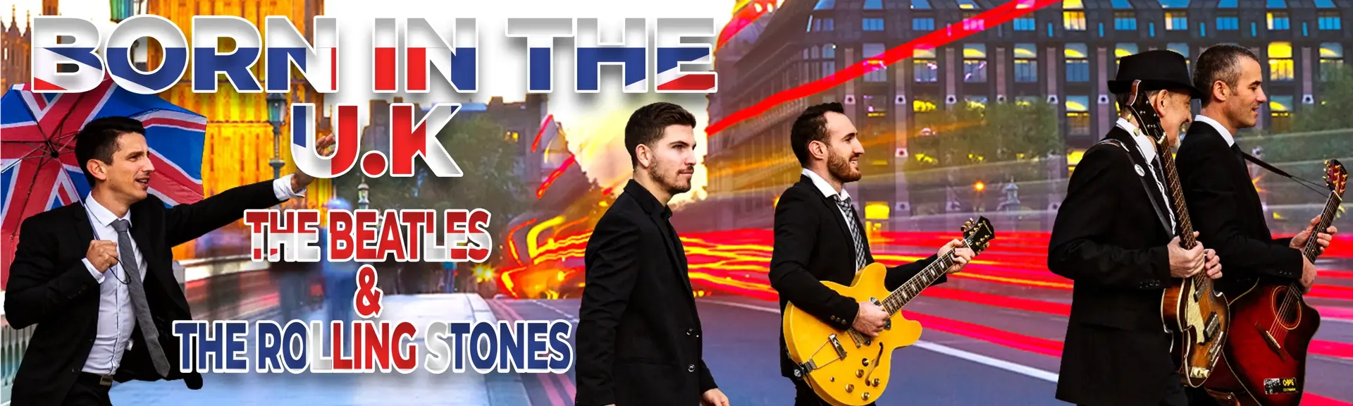 Born in U.K – Hommage aux Beatles & Rolling Stones