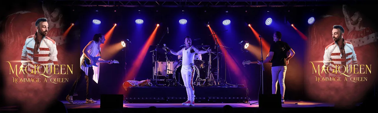 Magi’Queen spectacle hommage à Queen et Freddie Mercury en tournée