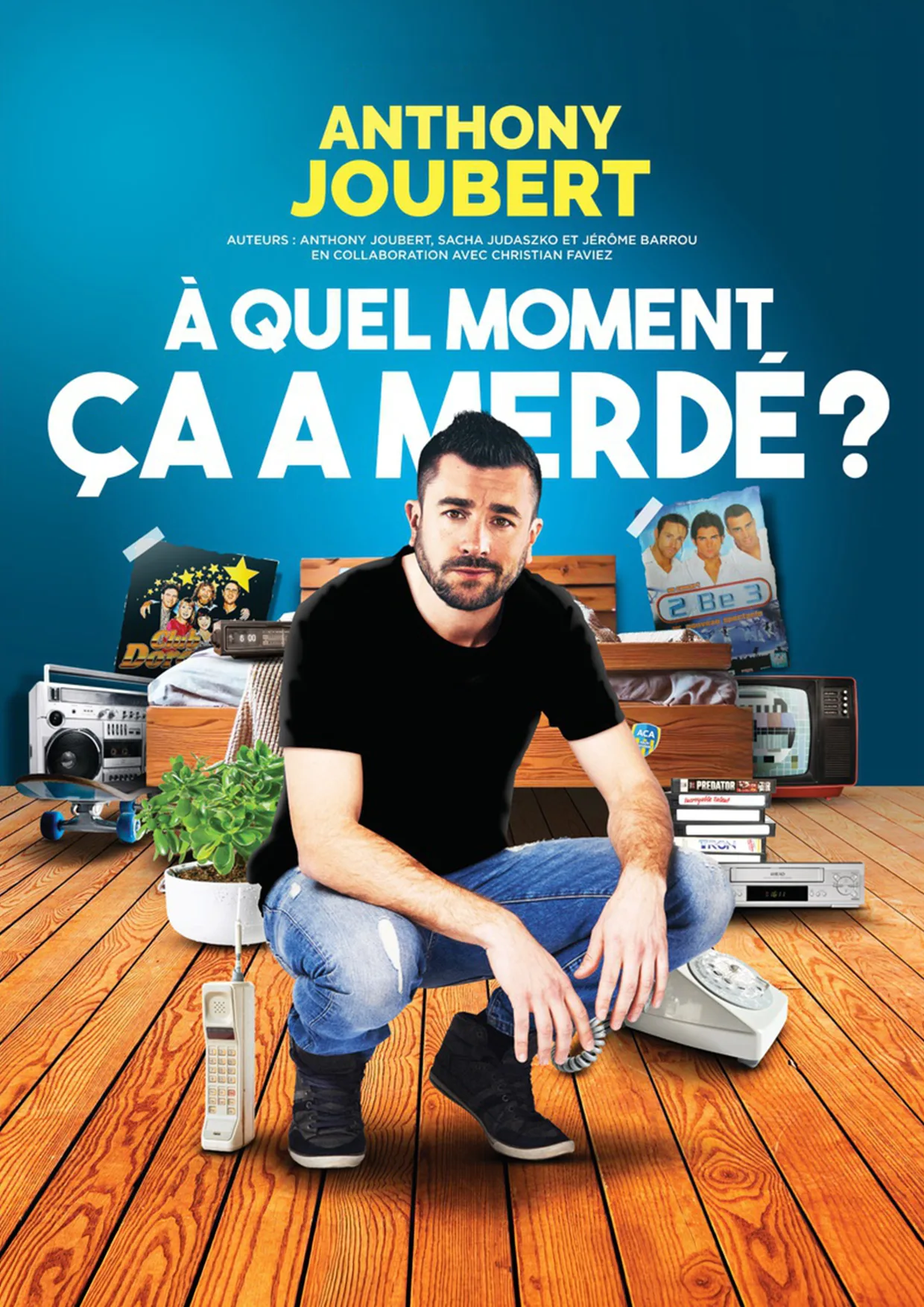 spectacle humour anthony joubert