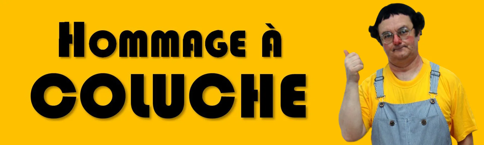 Hommage à Coluche, spectacle avec Claude Gérard Production