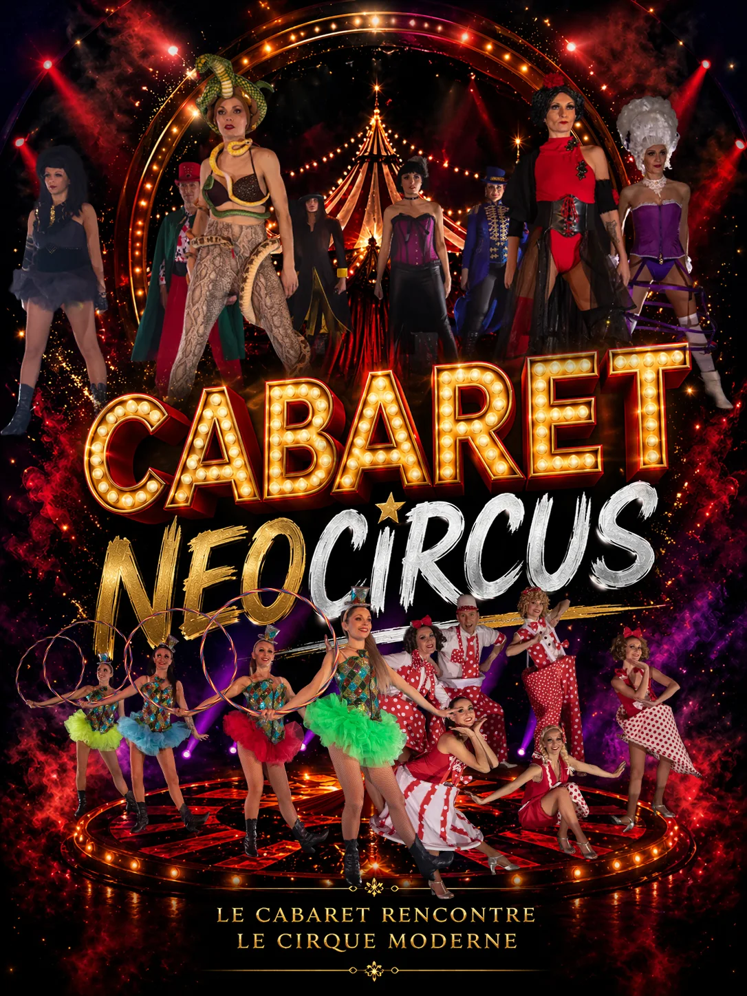 spectacle revue cabaret folies