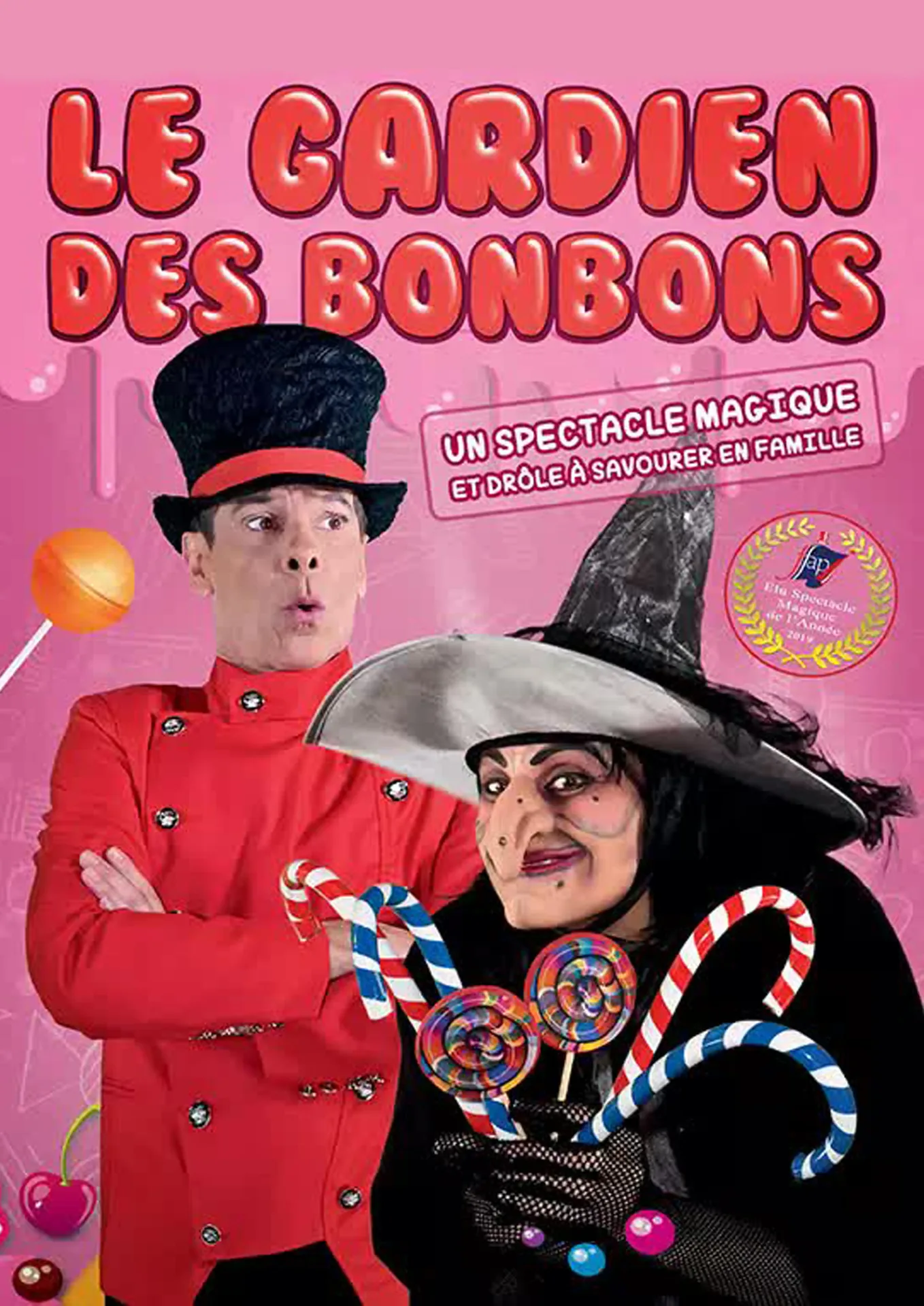 Affiche du spectacle Le Gardien des Bonbons