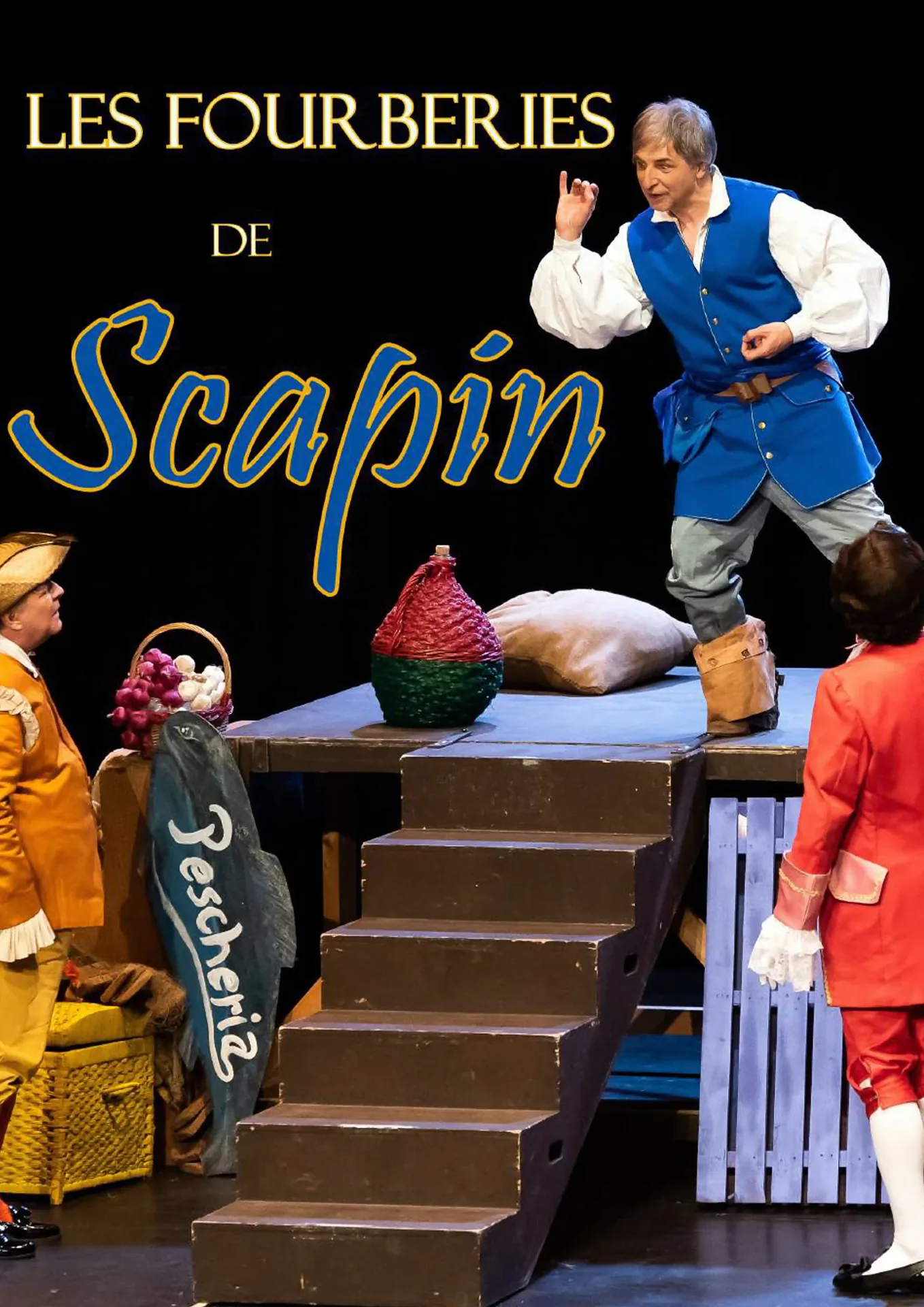 spectacle theatre fourberies de scapin